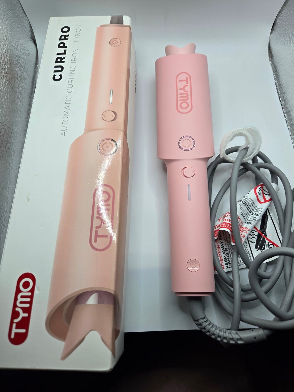 Tymo Curlpro- Automatic Curling Iron 1in NEW OPEN BOX